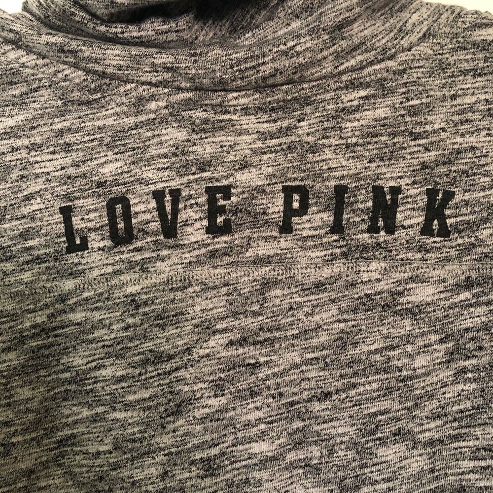 PINK VICTORIA’S SECRET Cowl Neck Sweatshirt S - Picture 5 of 6